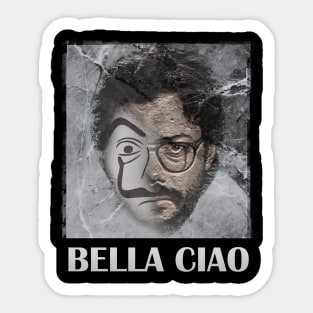 La Casa De Papel Profesor Sticker